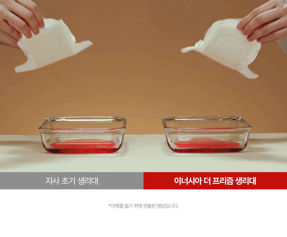 [5900만장 완판] 더 프리즘 유기농 순면커버 생리대