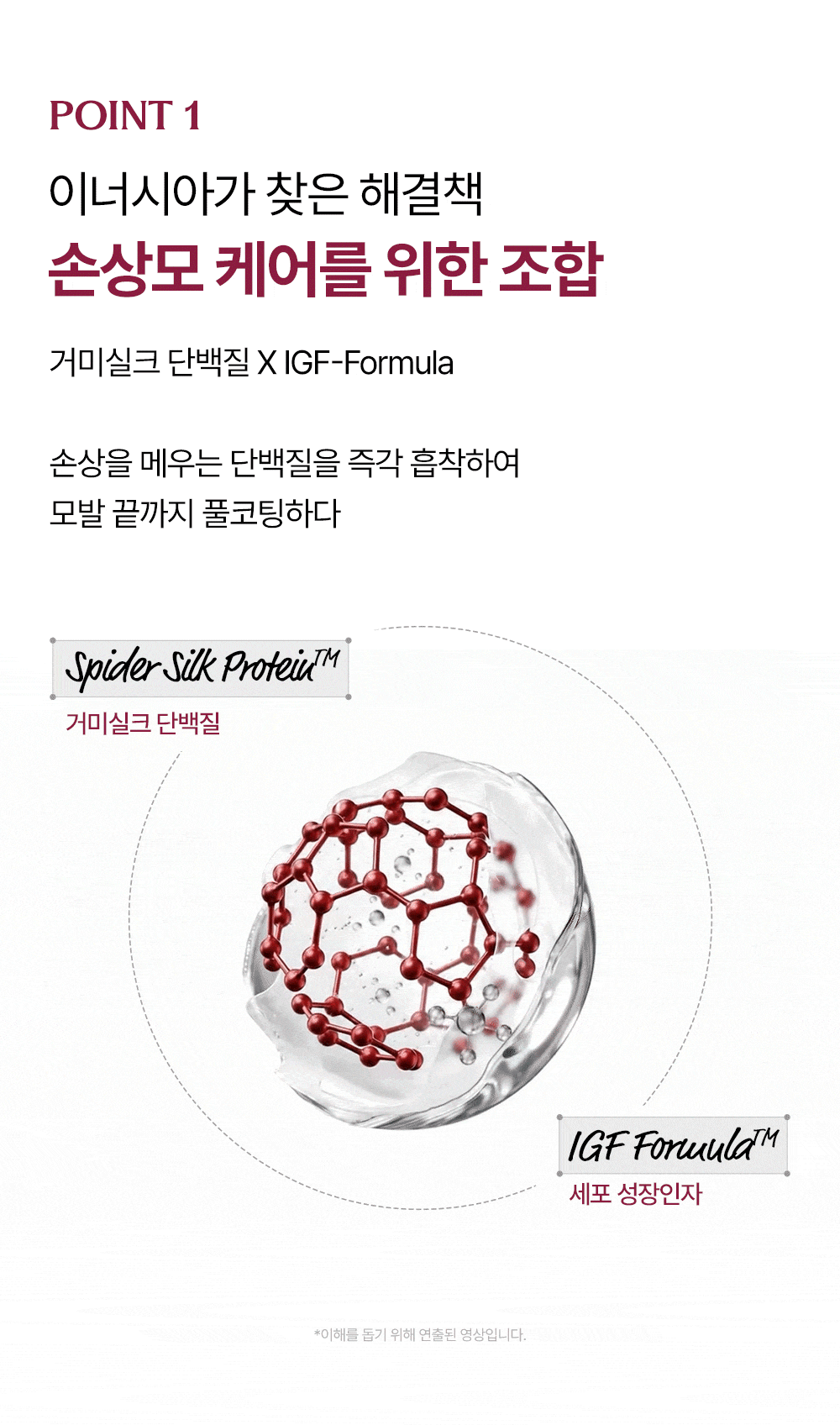 거미실크 단백질 트리트먼트 1개