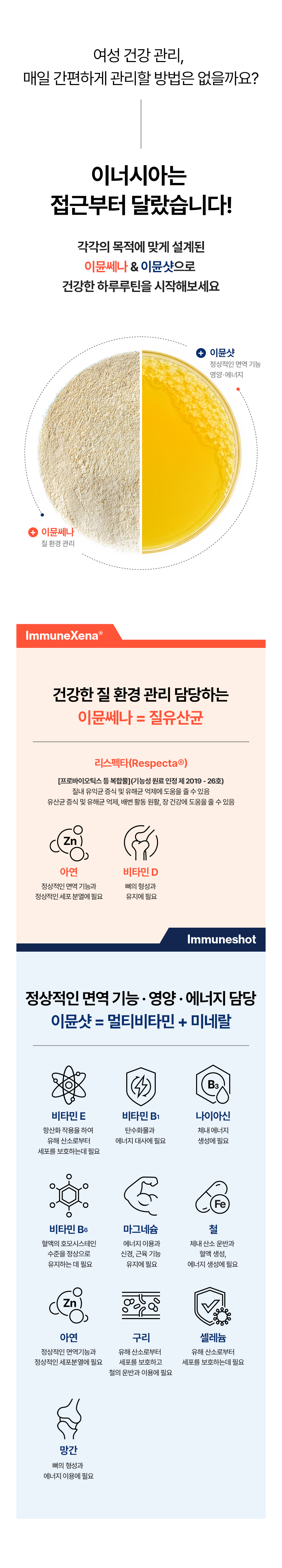 질유산균 & 멀티비타민 올인원 여성 영양제
